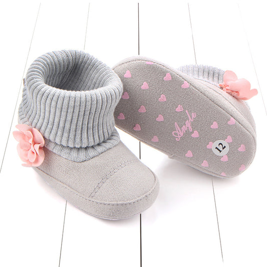 Bota Infantil Inverno Florzinha
