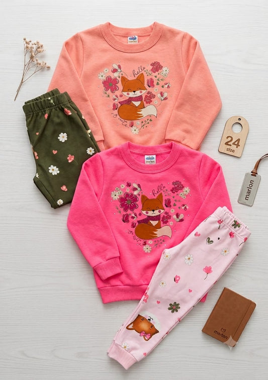 Conjunto Infantil Jardim Raposinha