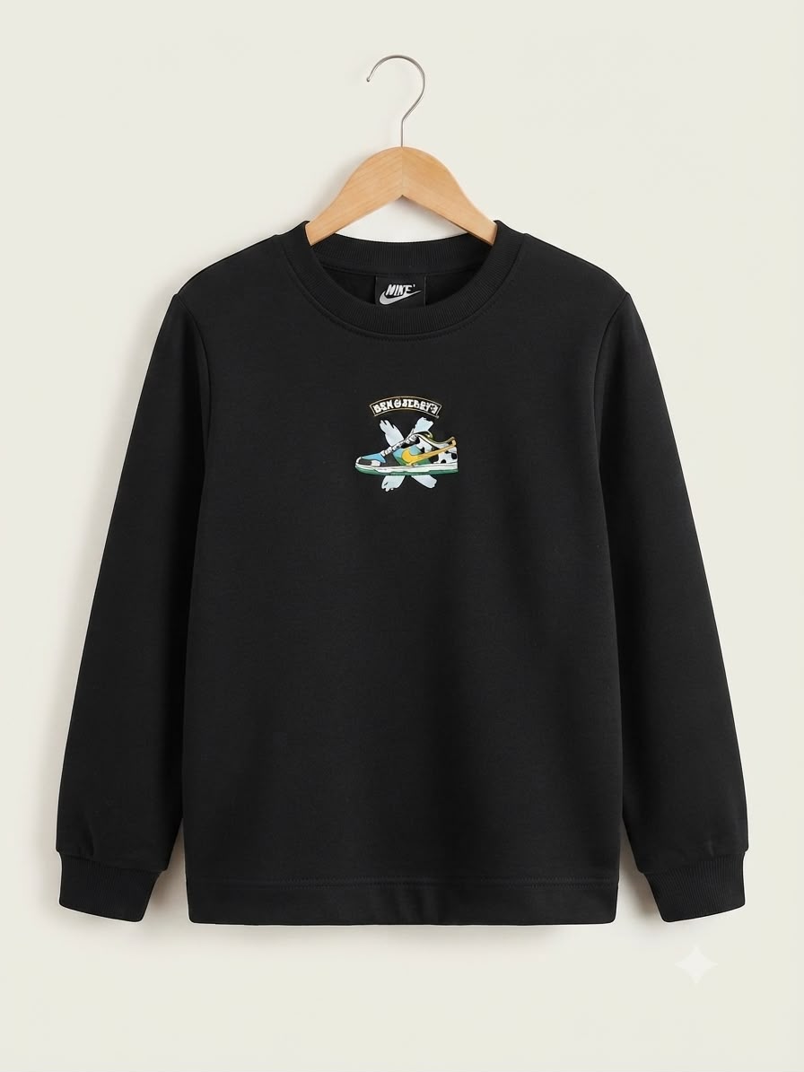 Camiseta Infantil Manga Longa NK