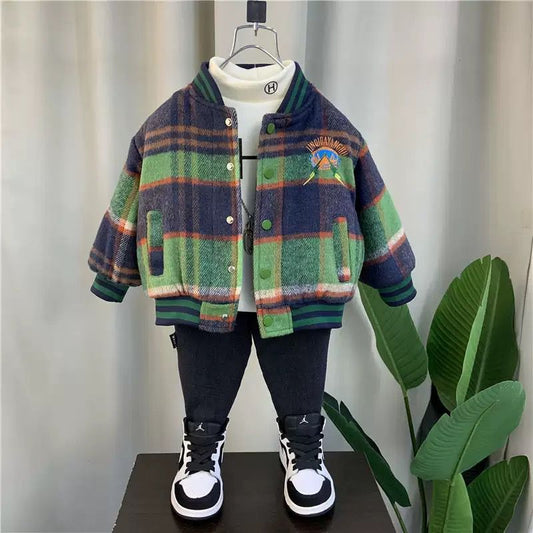 Casaco Super quente Xadrez