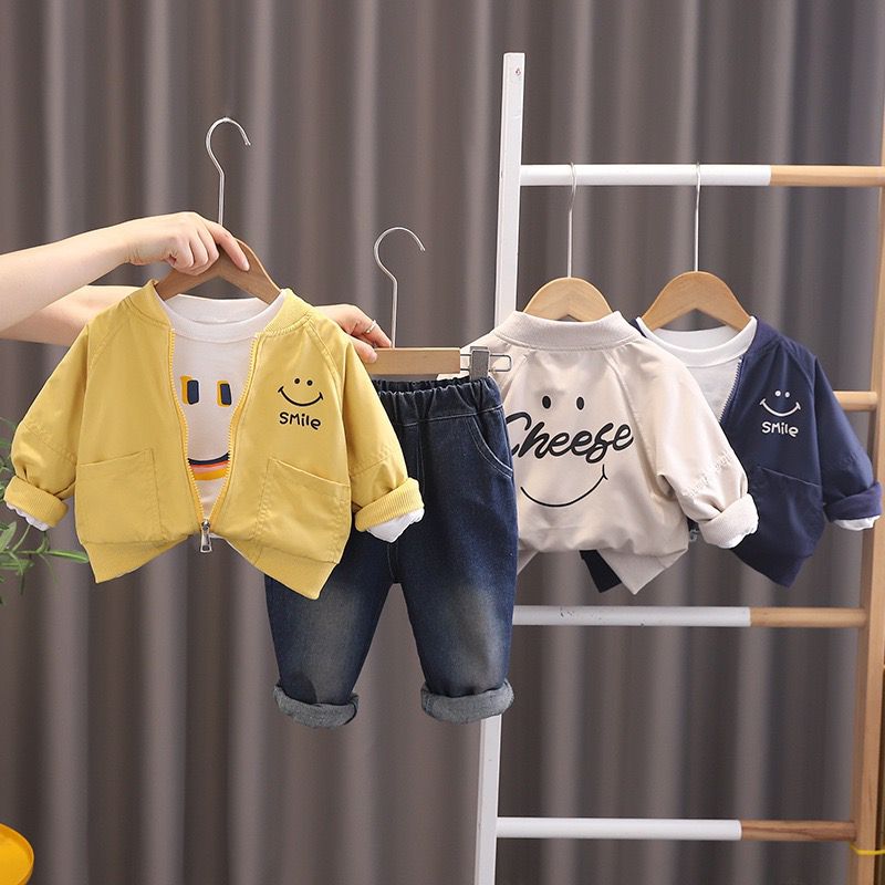 Conjunto Infantil 3 Peças Smile