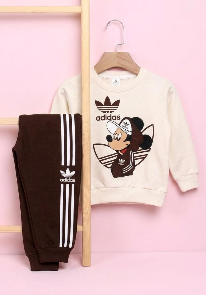 Conjunto Infantil Mickey Flanelado