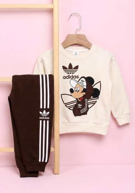 Conjunto Infantil Mickey Flanelado
