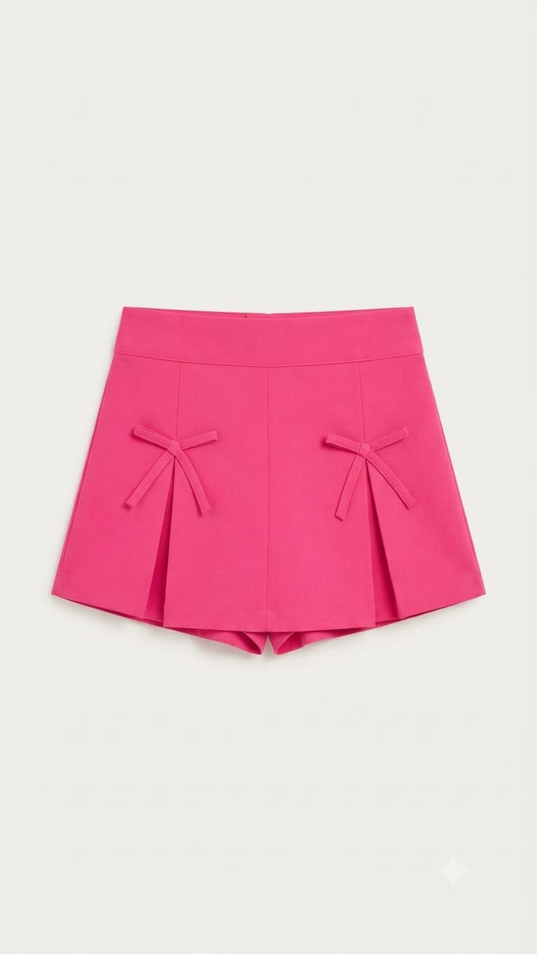 Shorts Alfaiataria Lacinhos
