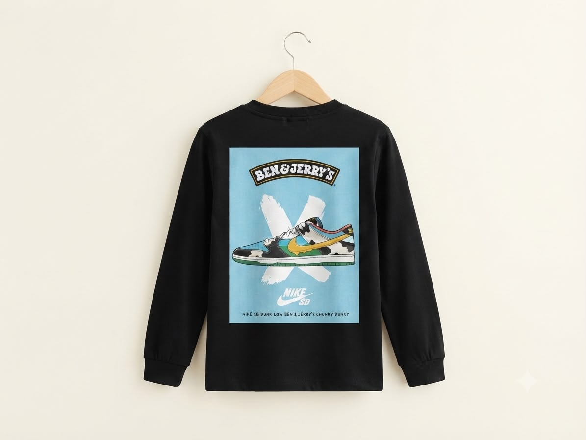 Camiseta Infantil Manga Longa NK