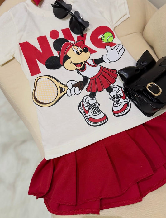 Conjunto Saia Minie Tenista
