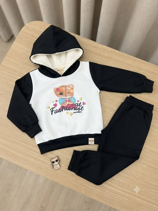 Conjunto Infantil Gatinha Inverno
