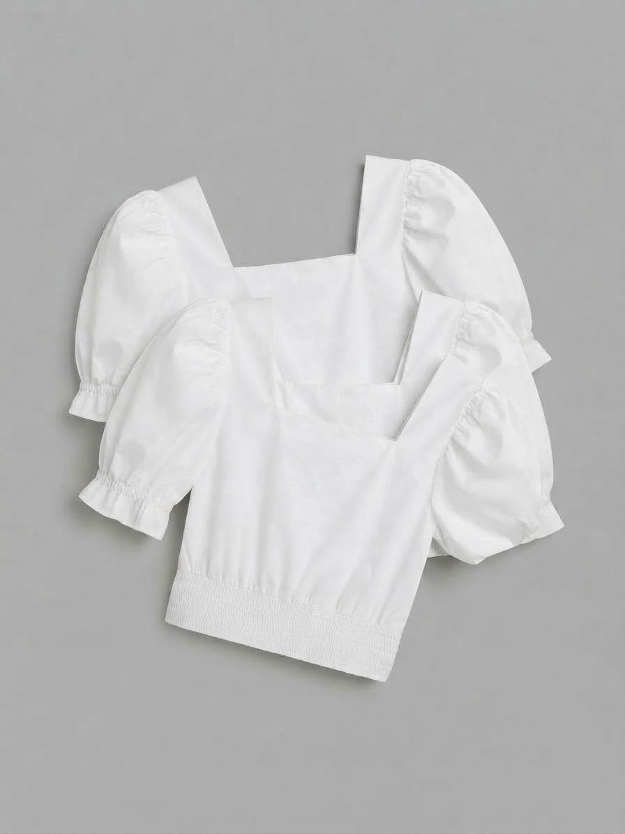 Blusa Ciganinha Botões