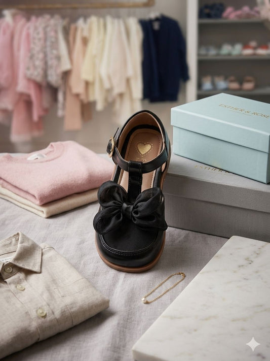 Sandália Infantil Laço Corações