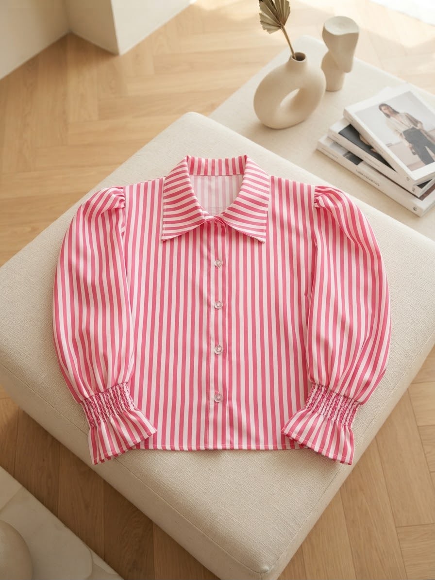 Camisa Infantil Feminino Lístras