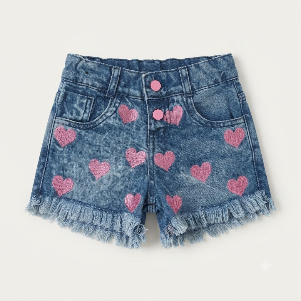 Shorts Jeans Estampas