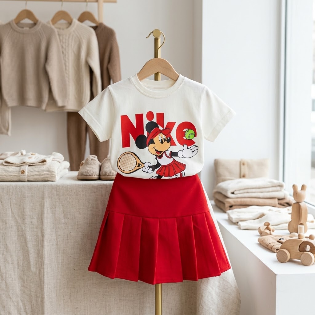 Conjunto Saia Minnie Tenista