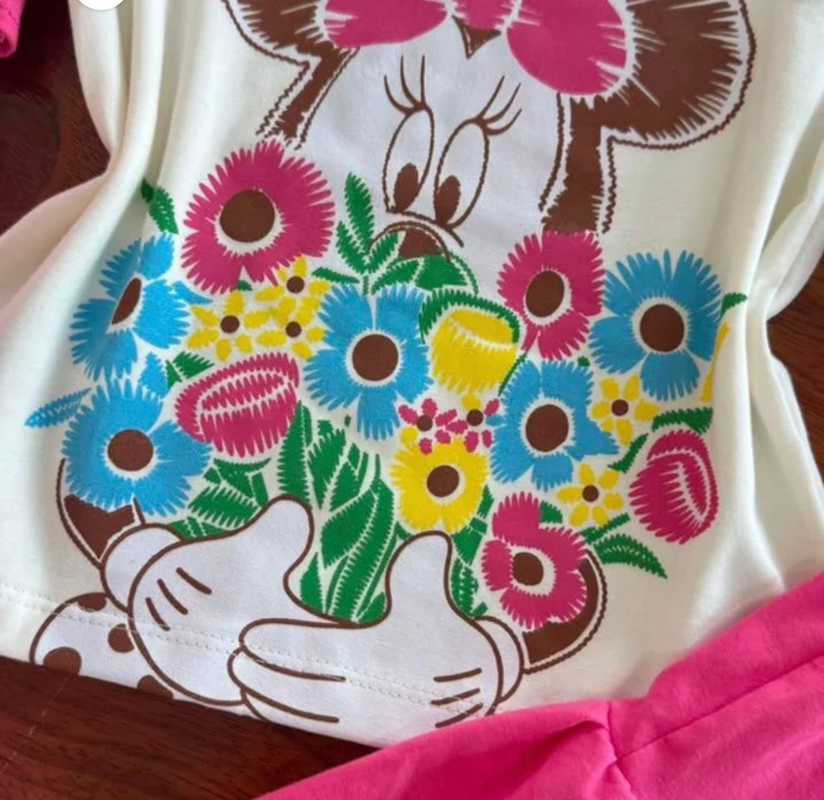Conjunto Saia Minie Flores