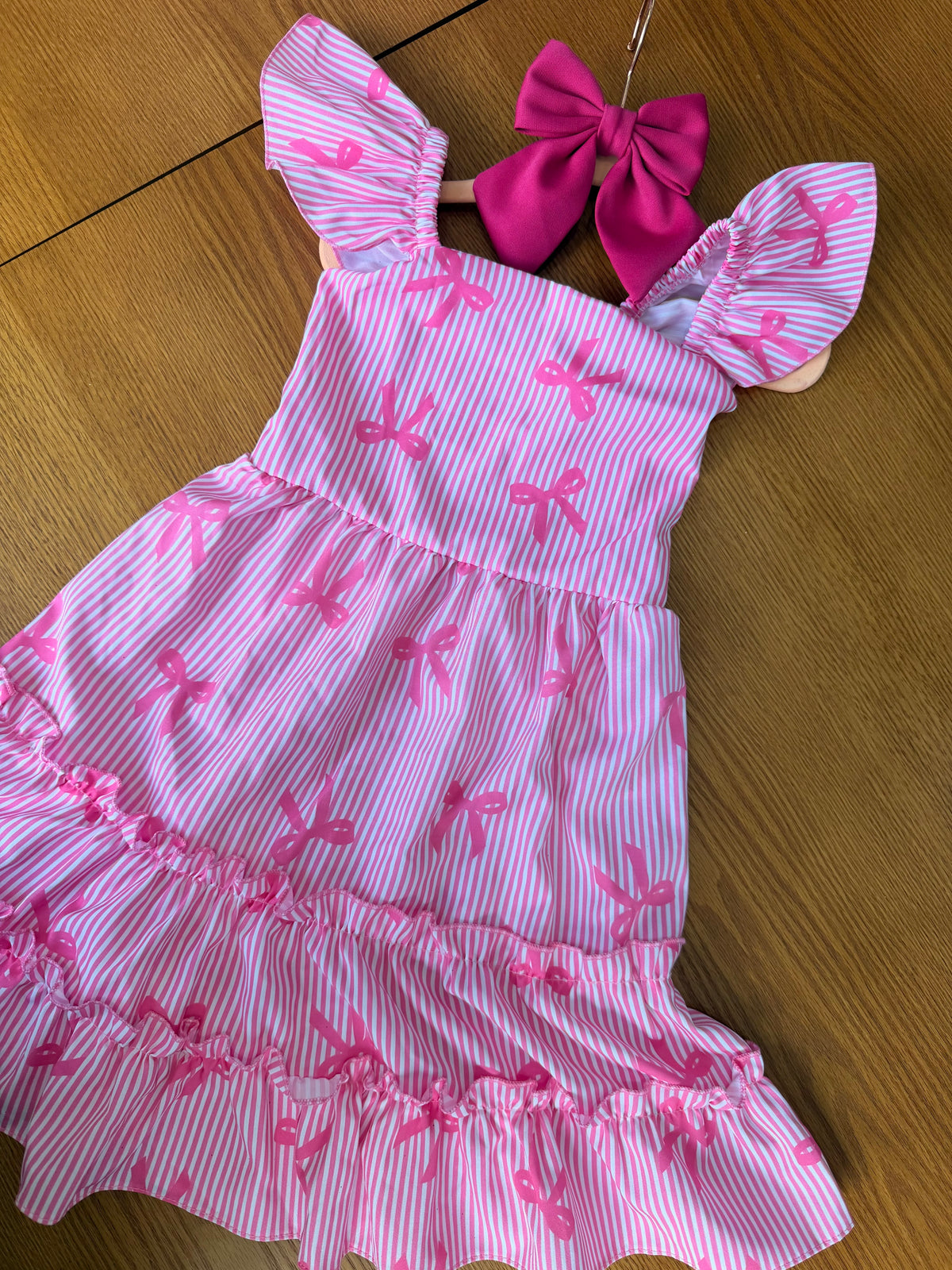Vestido Estampas Listrado