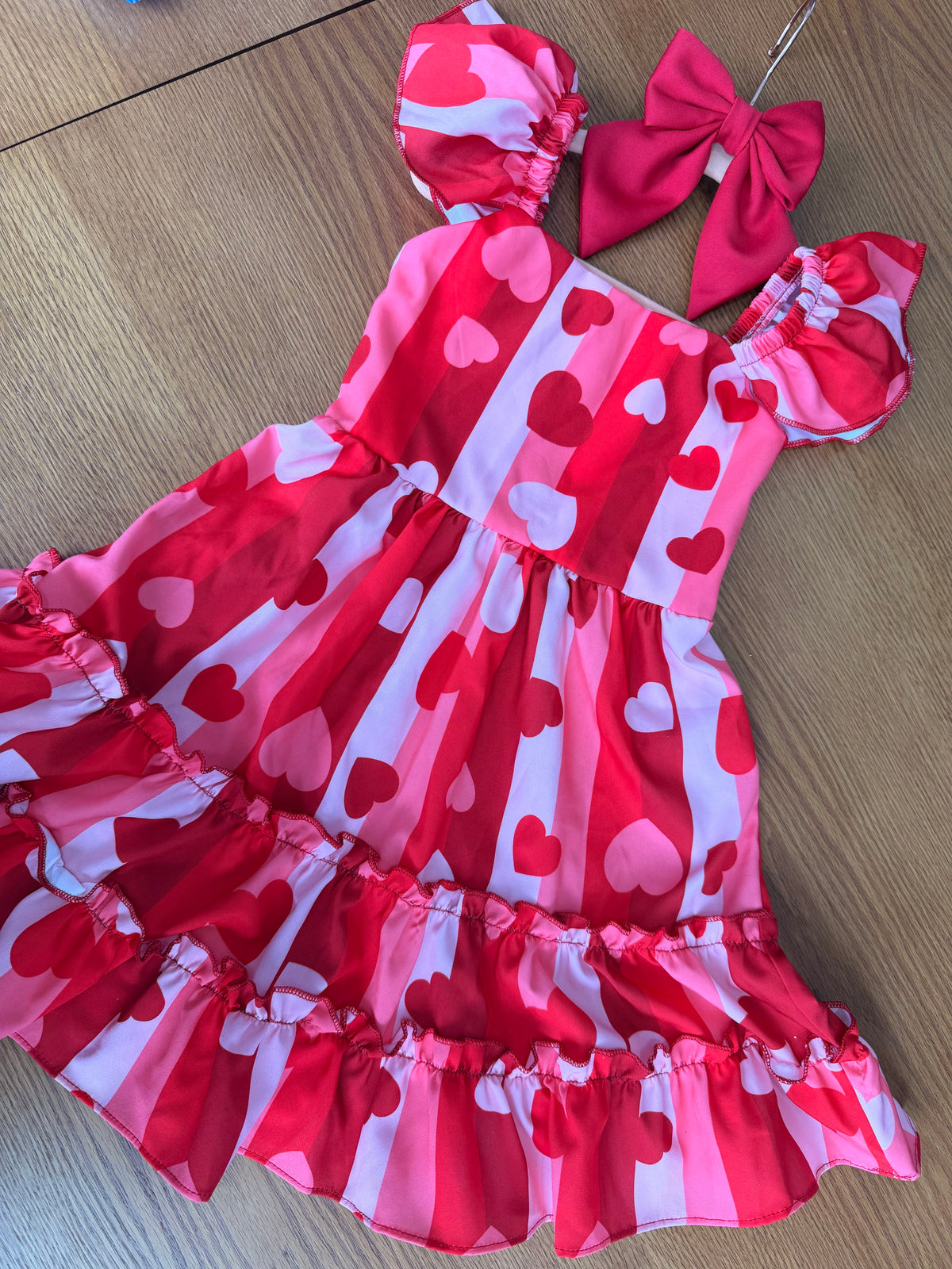 Vestido Estampas Listrado
