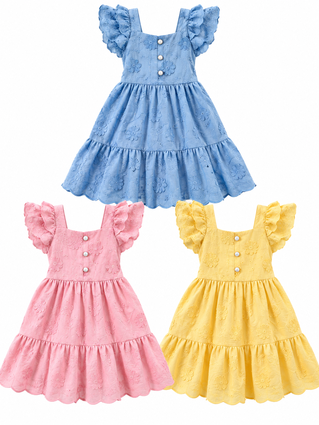 Vestido Lese Laço Costas