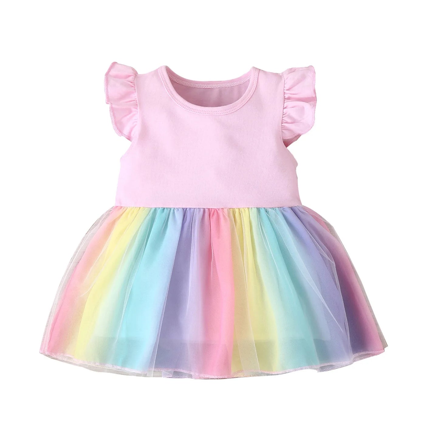 Vestido Infantil Feminino Colorido