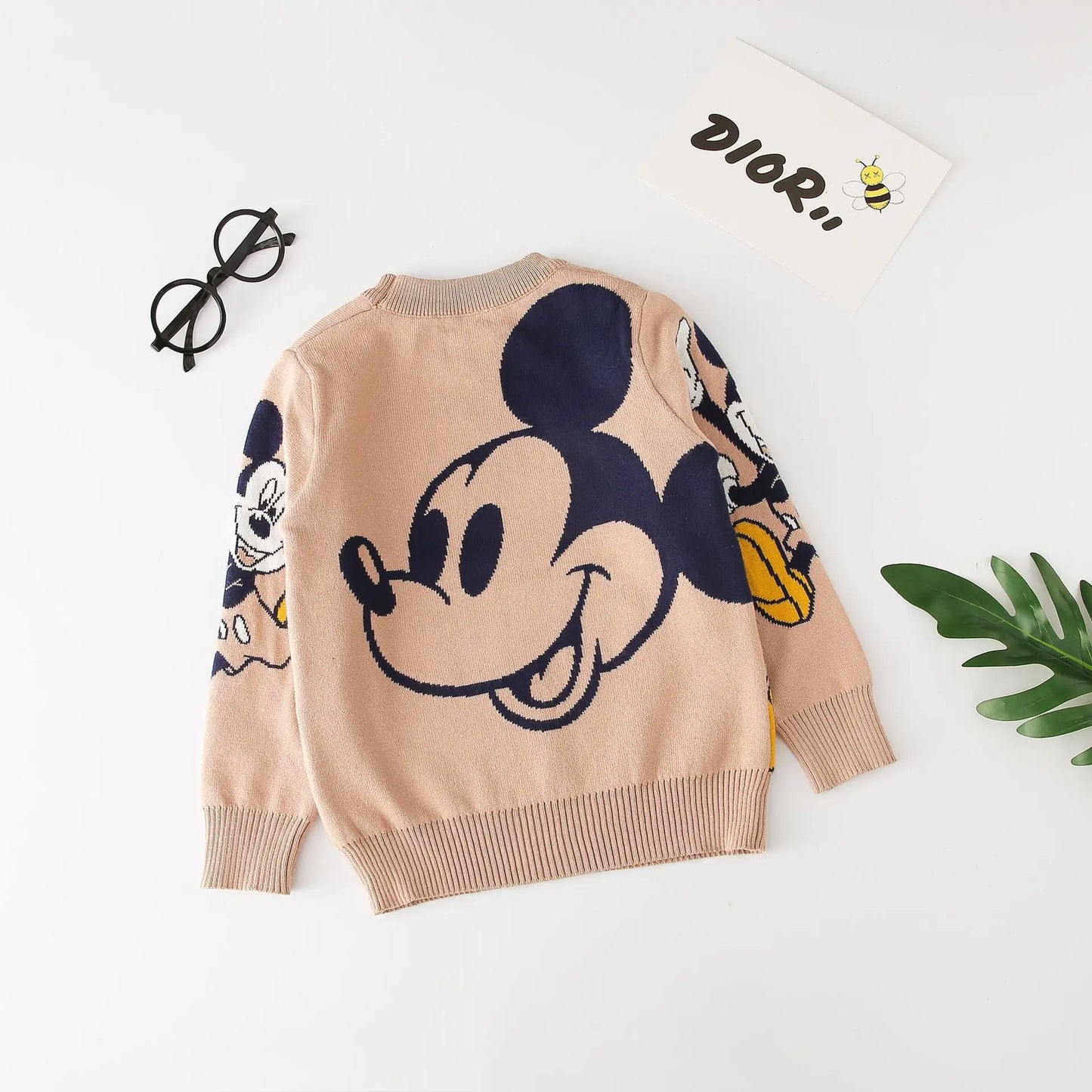 Blusa Infantil Manga Longa Mickey Mouse