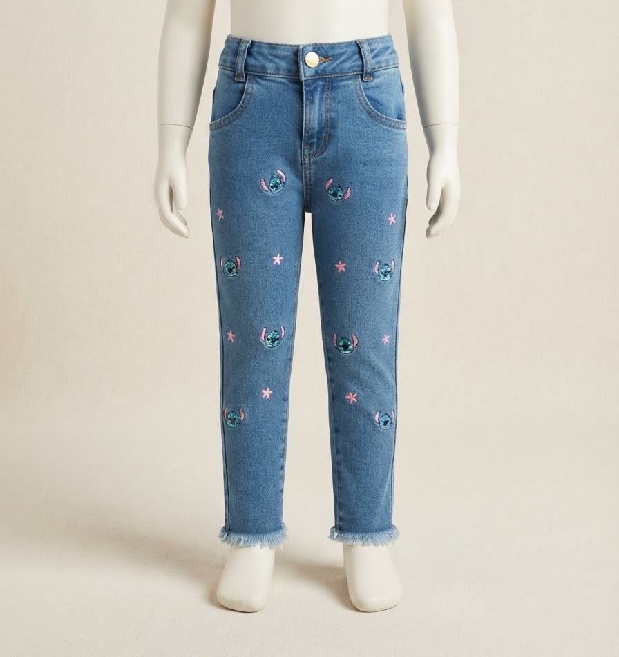 Calça Infantil Stitchi