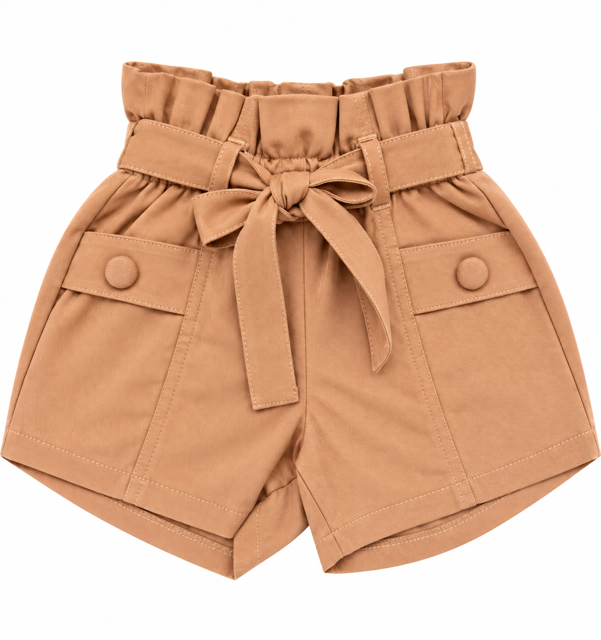 Shorts Laço Cor Lisa