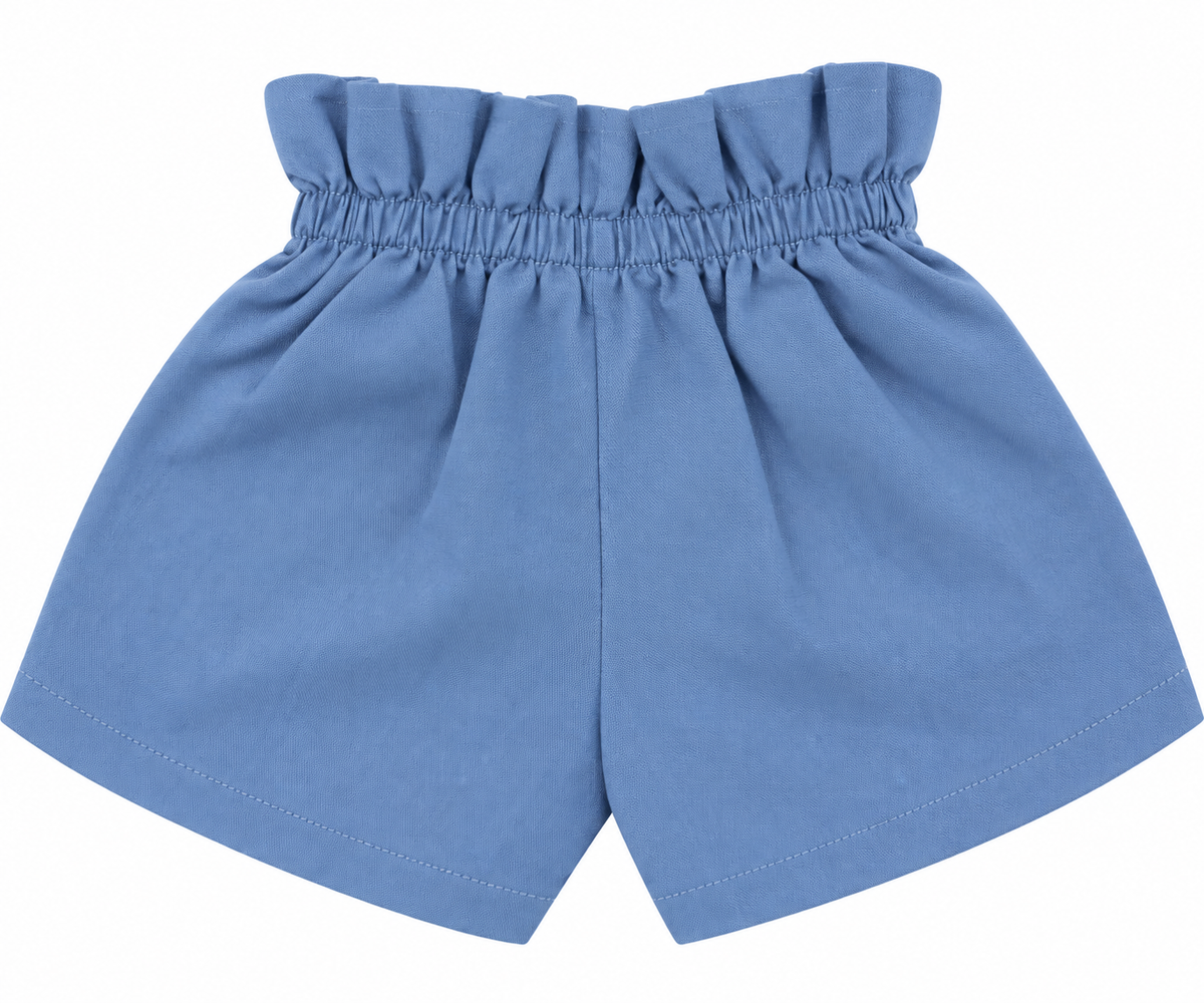 Shorts Laço Cor Lisa