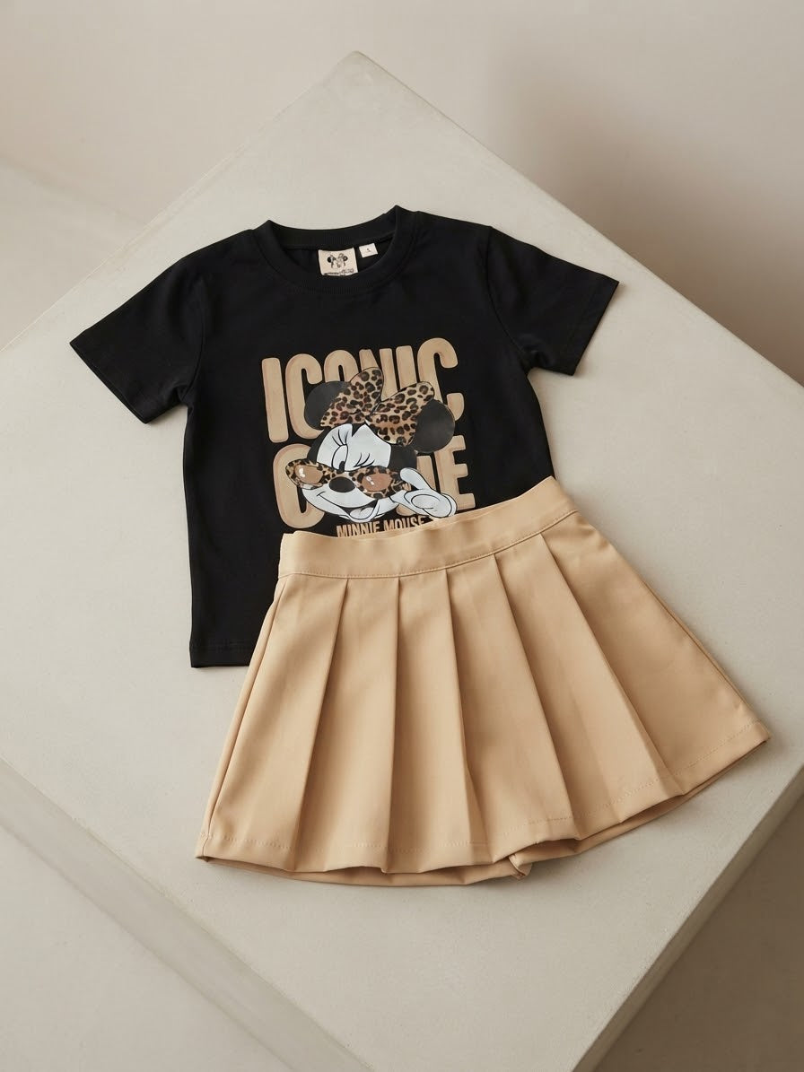 Conjunto Saia Minie Oncinha