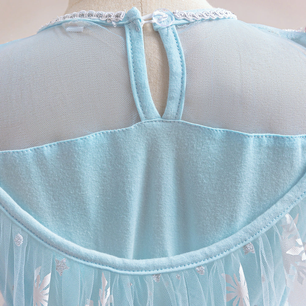 Vestido Infantil Princesa Brilhante