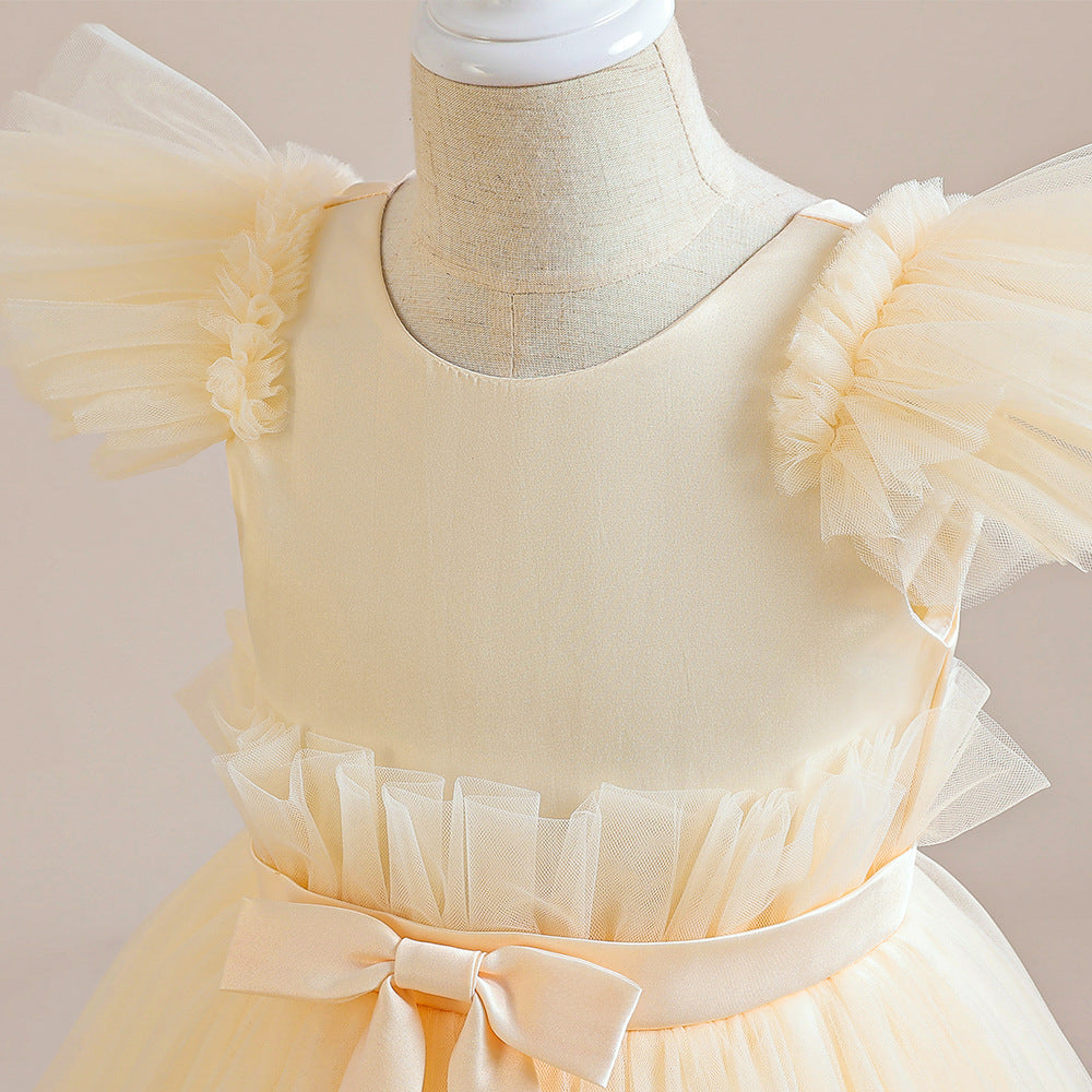 Vestido De Festa Tule Lacinho