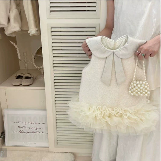 Vestido Infantil Princesa Golinha e Barra Tule