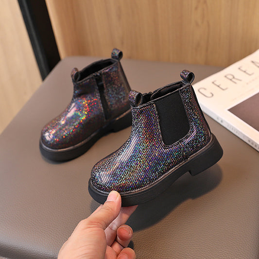 Bota Infantil Feminina Brilhante