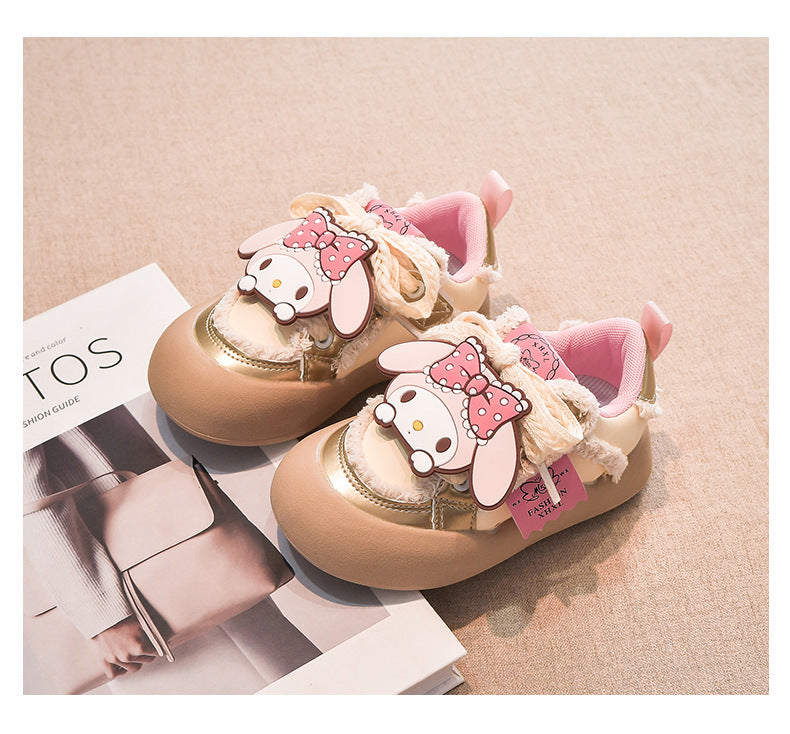 Tênis Infantil Feminino Pelinhos Bichinhos