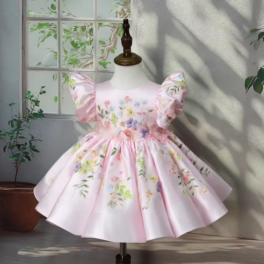 Vestido de Festa Flores Encantado