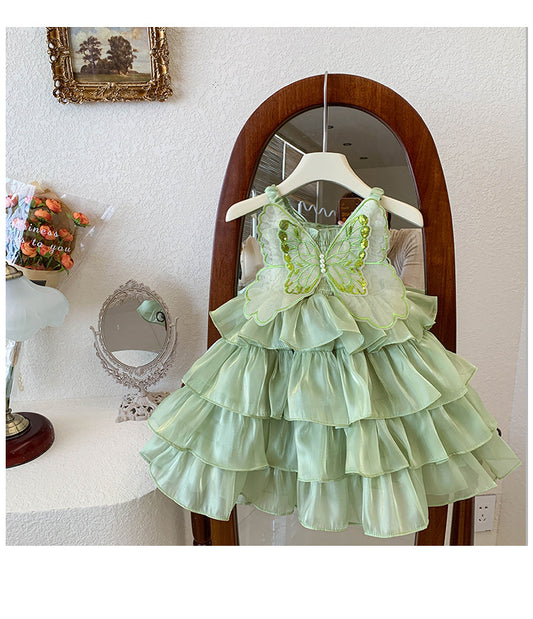 Vestido Infantil Tule Asinha