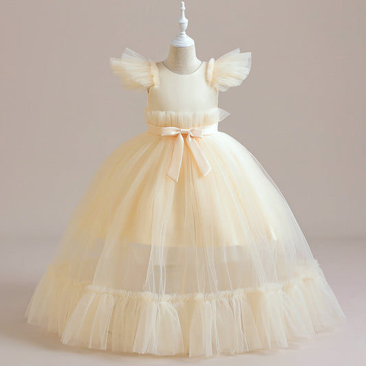 Vestido De Festa Tule Lacinho