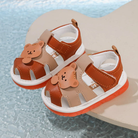 Sandália Infantil Verão Ursinho