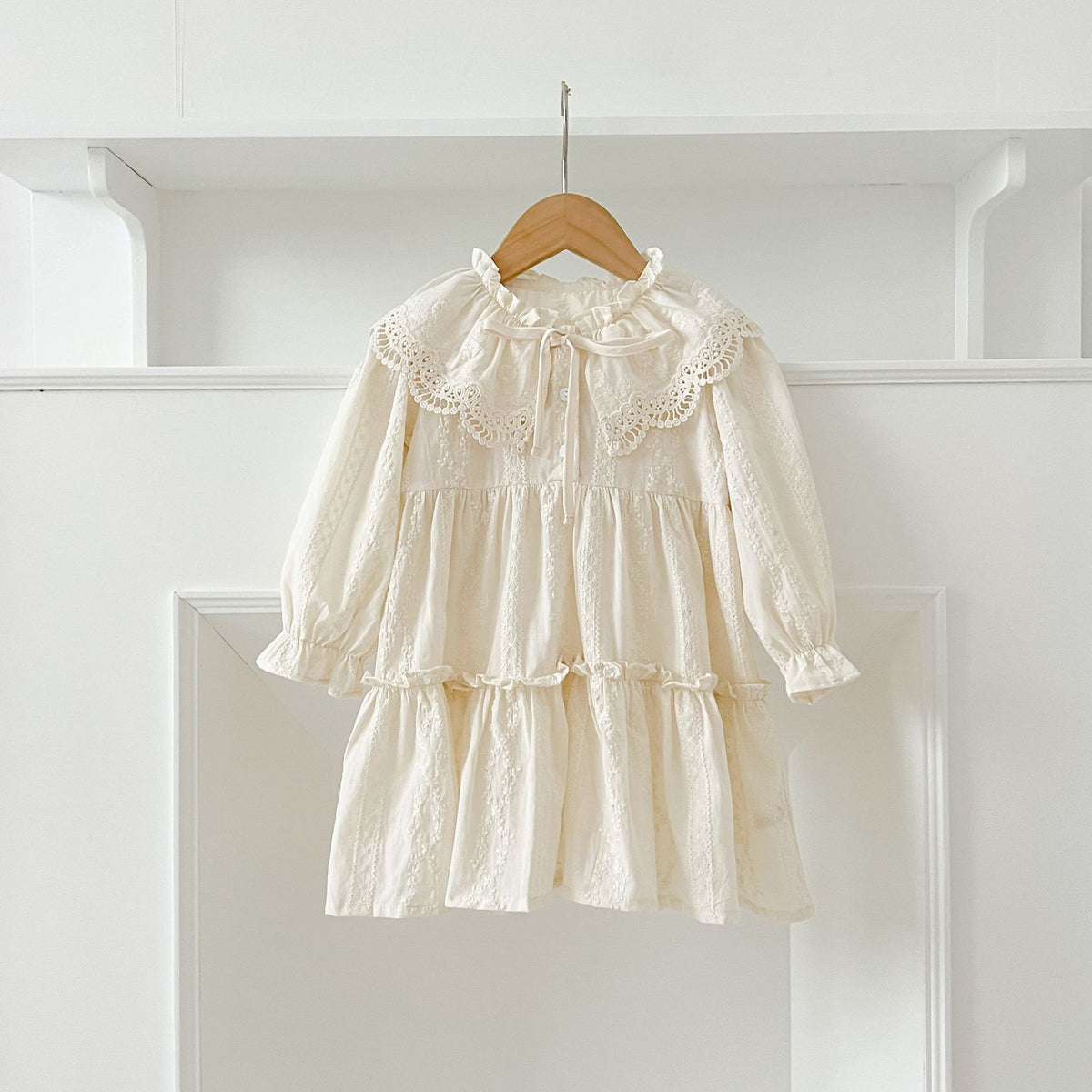 Vestido Infantil Feminino Rendado
