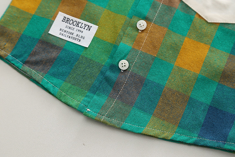 Conjunto Infantil Masculino Xadrez Ursinho