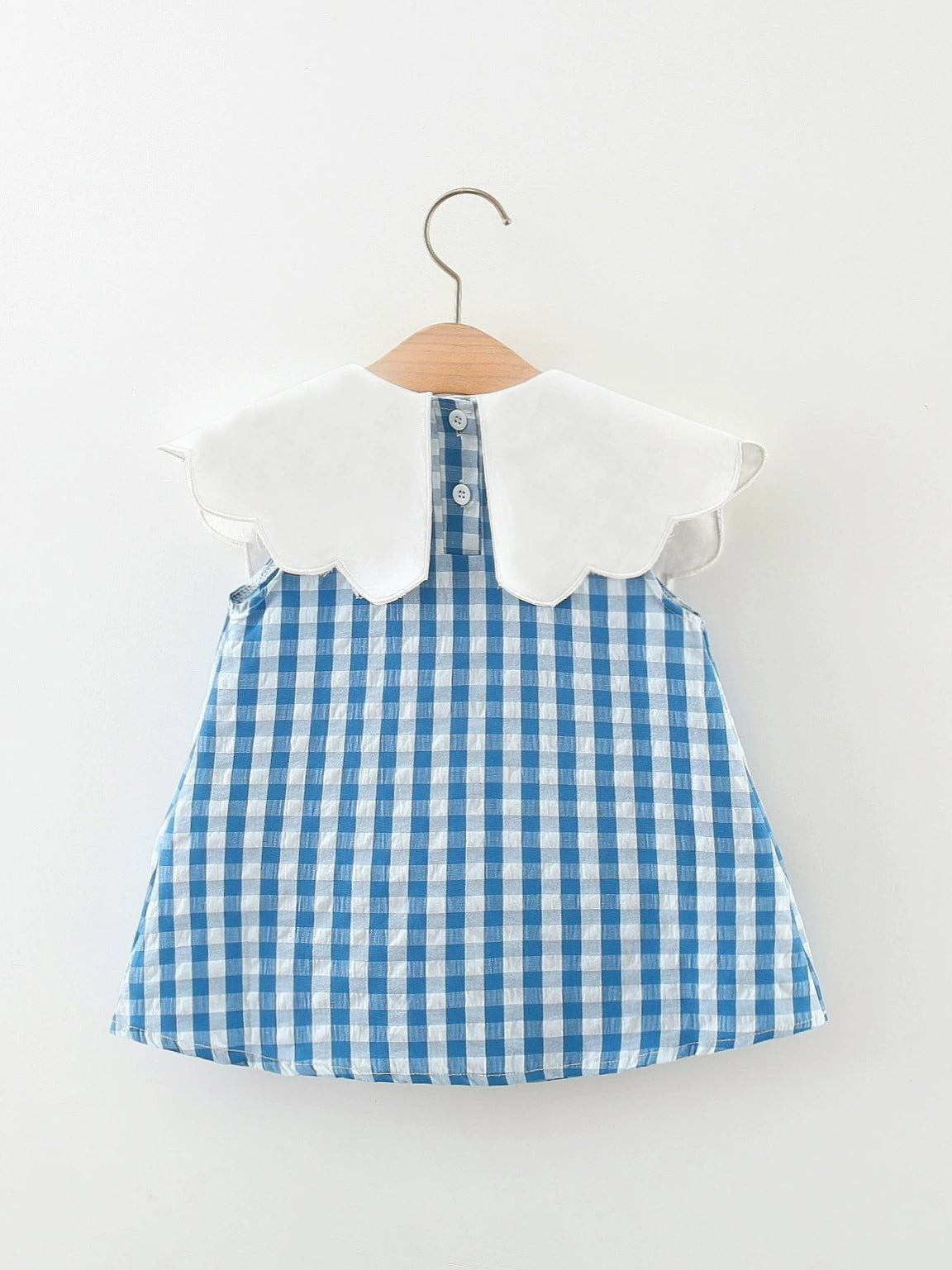 Vestido Infantil Xadrez Maçazinha