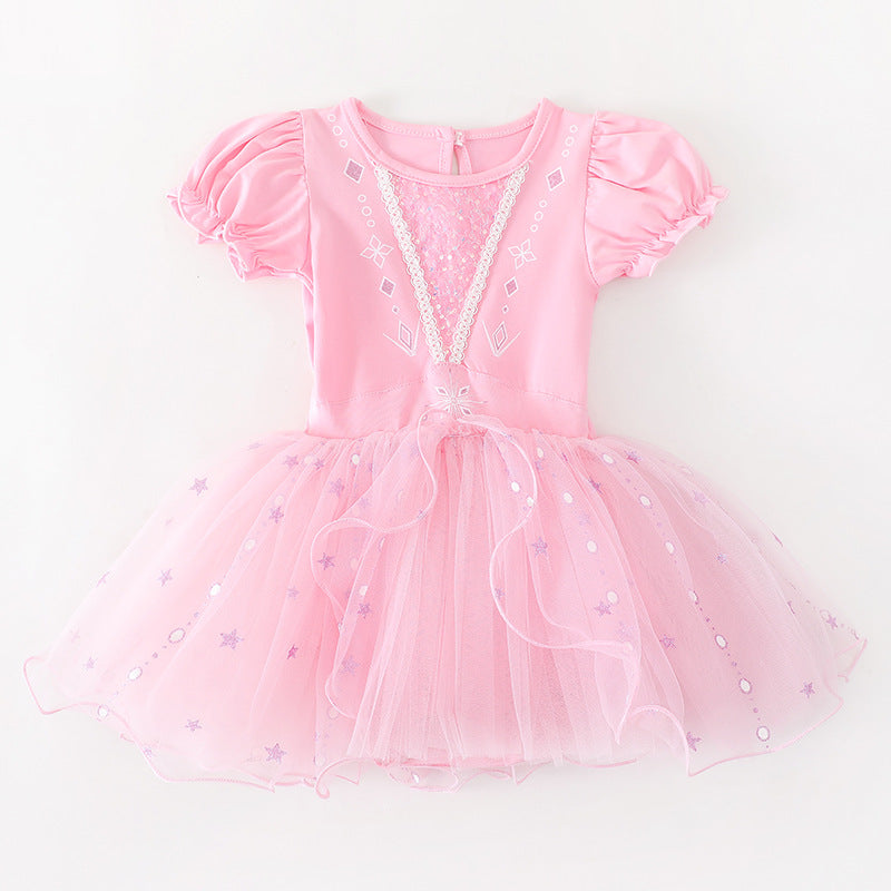 Vestido Infantil Princesas Da Disney