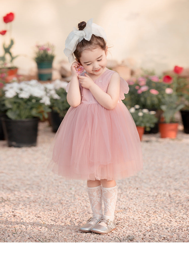 Vestido Infantil Asas Estrelinhas