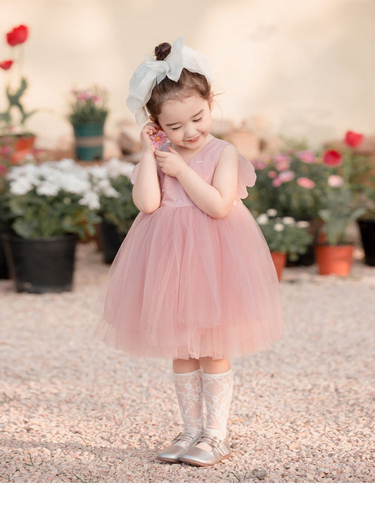 Vestido Infantil Asas Estrelinhas