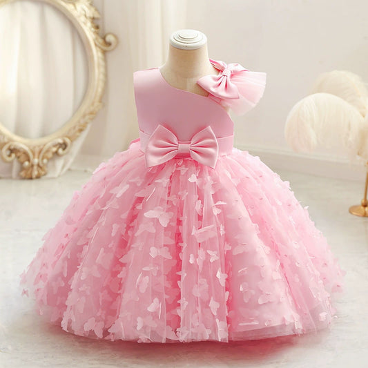 Vestido De Festa Laços e Borboletas