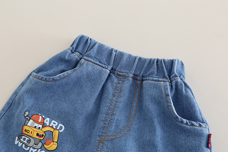 Conjunto Infantil Masculino Tratorzinho