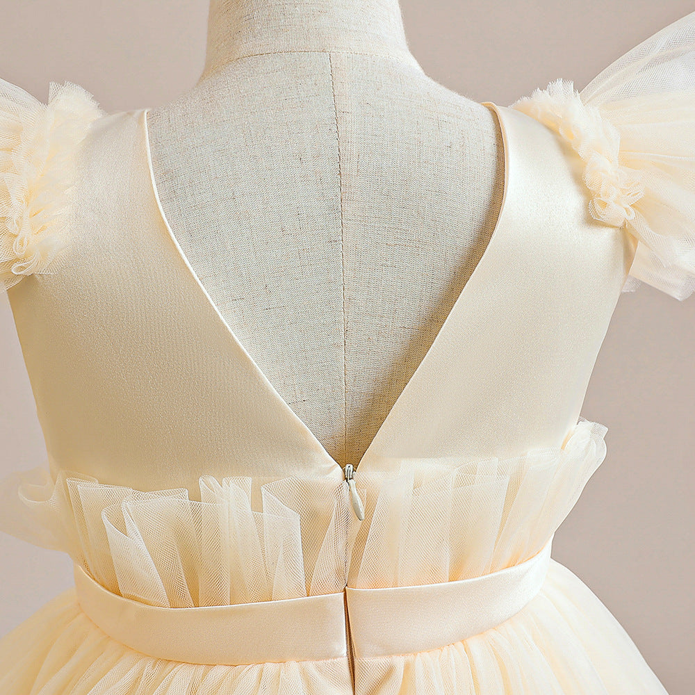 Vestido De Festa Tule Lacinho