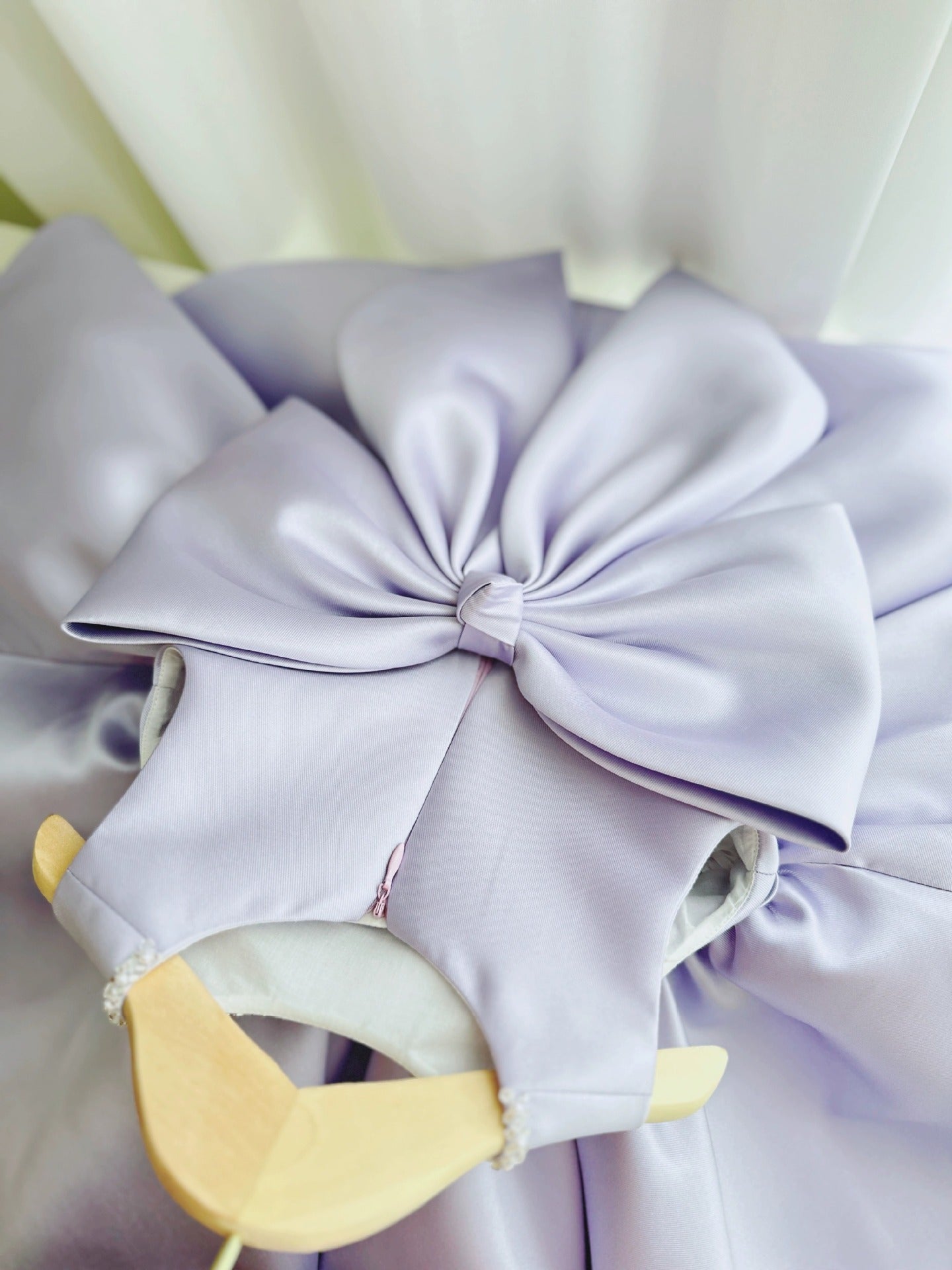 Vestido De Festa Infantil Roxo Lacinho