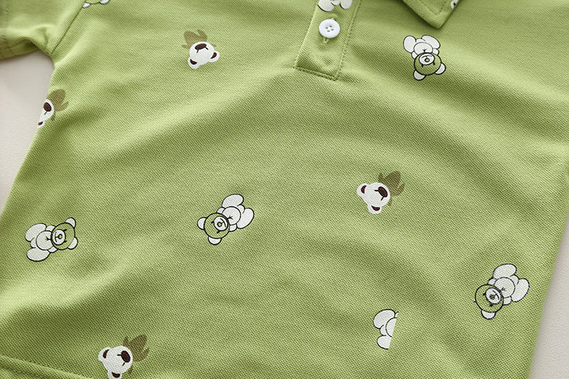 Conjunto Infantil Verde Ursinhos