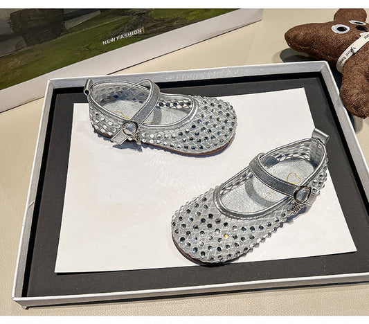 Sapato Infantil Feminino Strass