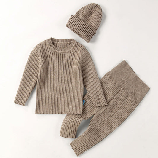 Conjunto Infantil 3 Peças Inverno Lã