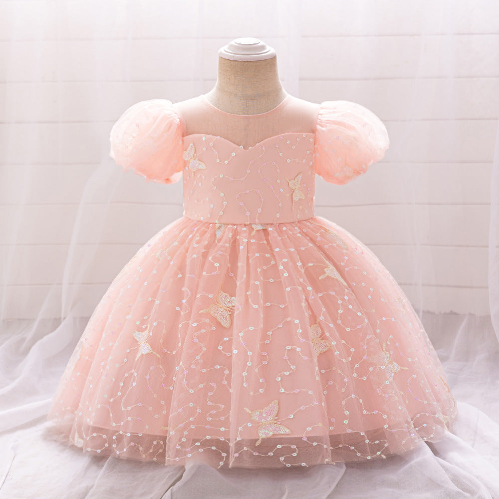 Vestido De Festa Infantil Borboletinhas
