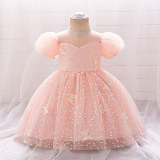 Vestido De Festa Infantil Borboletinhas